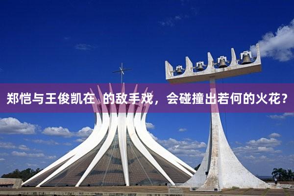 郑恺与王俊凯在  的敌手戏，会碰撞出若何的火花？